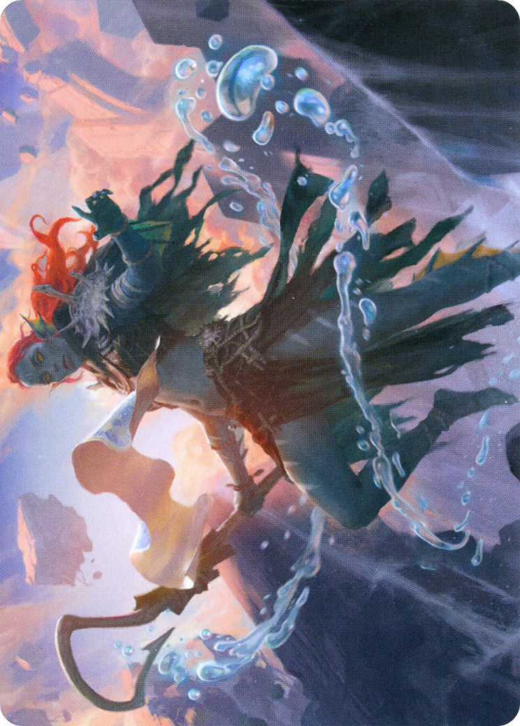 Expedition Diviner // Expedition Diviner (AZNR-047) (Borderless) [Zendikar Rising Art Series]