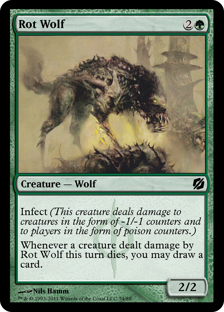 Rot Wolf (TD2-054) [Duel Decks: Mirrodin Pure vs. New Phyrexia]