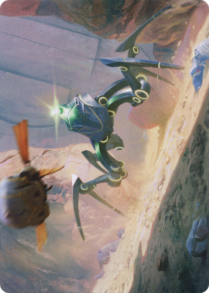 Thran Spider // Thran Spider (ABRO-045) (Borderless) [The Brothers' War Art Series] Foil