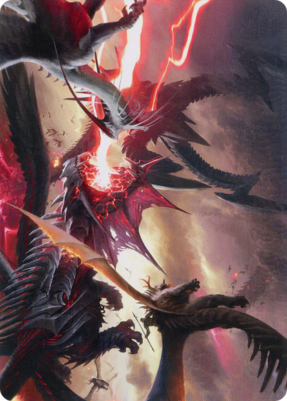Invasion of Tarkir // Invasion of Tarkir (AMOM-034) (Borderless) [March of the Machine Art Series] Foil