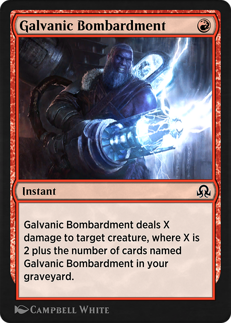 Galvanic Bombardment (SIR-157) [Shadows over Innistrad Remastered]