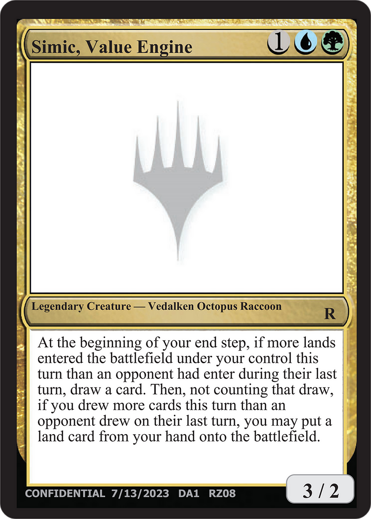 Simic, Value Engine (UNK-RZ08D) [Unknown Event]