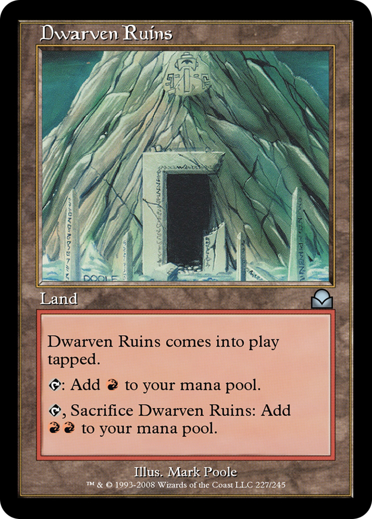 Dwarven Ruins (ME2-227) [Masters Edition II] Foil