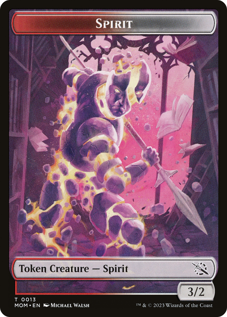 Spirit (TMOM-013) [March of the Machine Tokens]