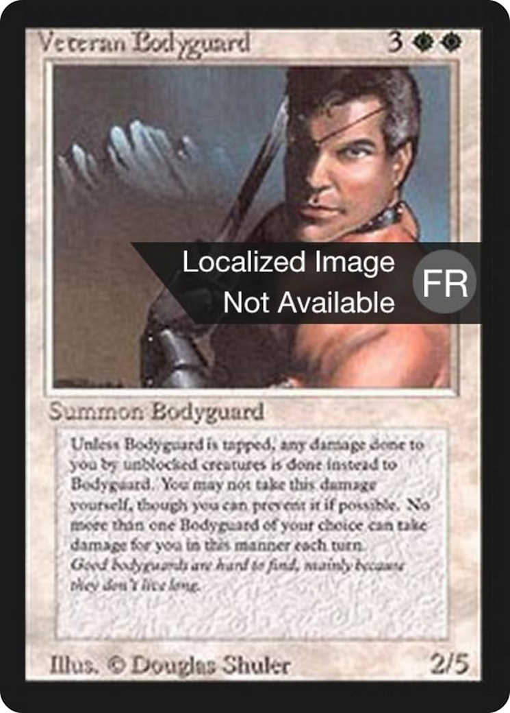 Veteran Bodyguard (FBB-042) [Foreign Black Border]
