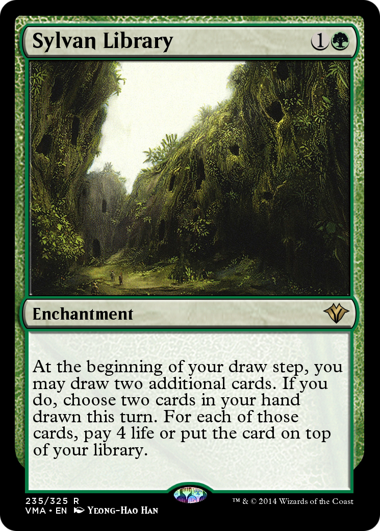 Sylvan Library (VMA-235) [Vintage Masters] Foil