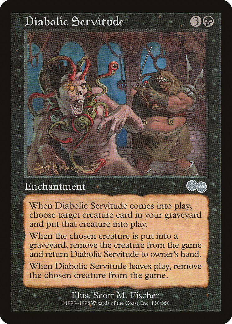 Diabolic Servitude (USG-130) [Urza's Saga]