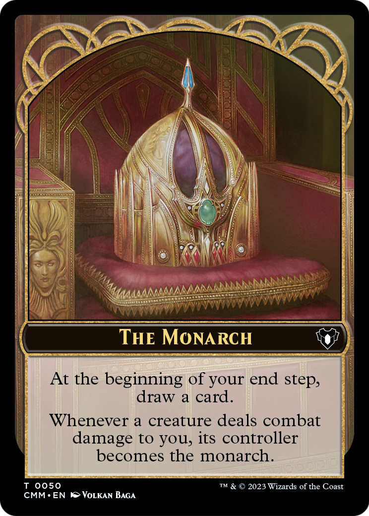 The Monarch (TCMM-050) [Commander Masters Tokens] Foil