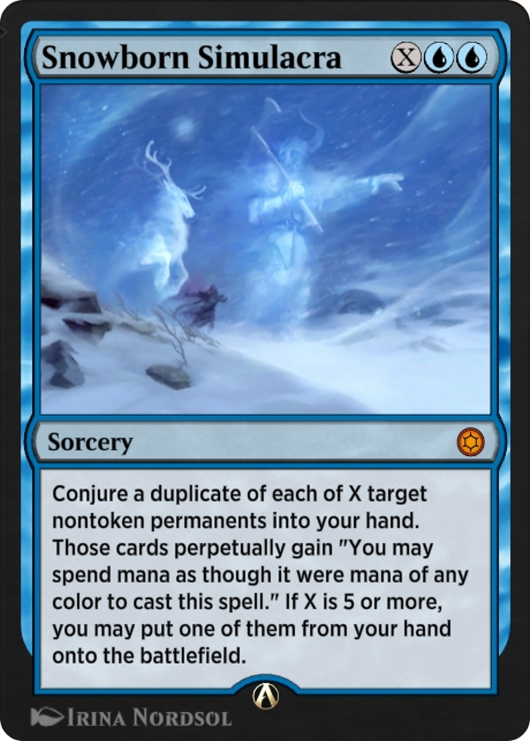 Snowborn Simulacra (HBG-038) [Alchemy Horizons: Baldur's Gate]