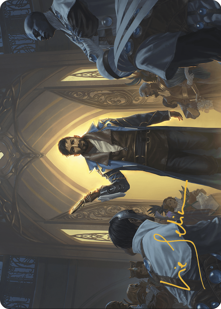 Auspicious Arrival // Auspicious Arrival (AMKM-002) (Borderless) [Murders at Karlov Manor Art Series] Foil
