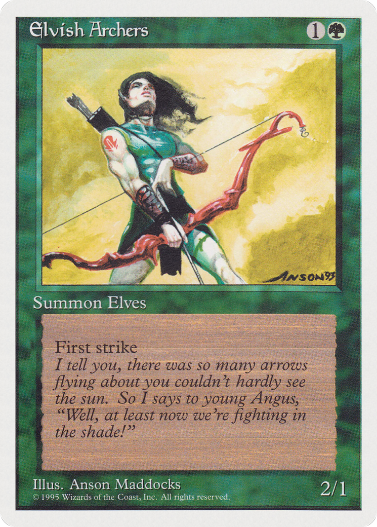 Elvish Archers (RQS-040) [Rivals Quick Start Set]