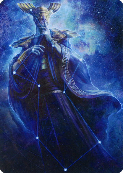 Atris, Oracle of Half-Truths // Atris, Oracle of Half-Truths (AMOM-078) (Borderless) [March of the Machine Art Series] Foil