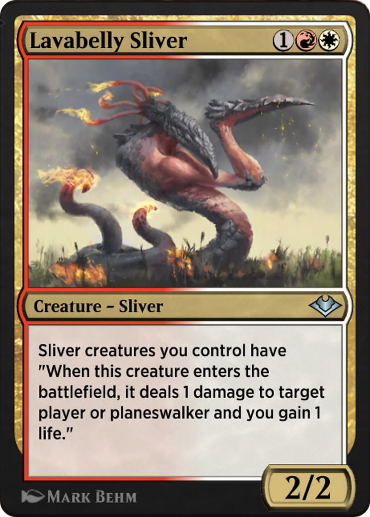 Lavabelly Sliver (J21-701) [Jumpstart: Historic Horizons]