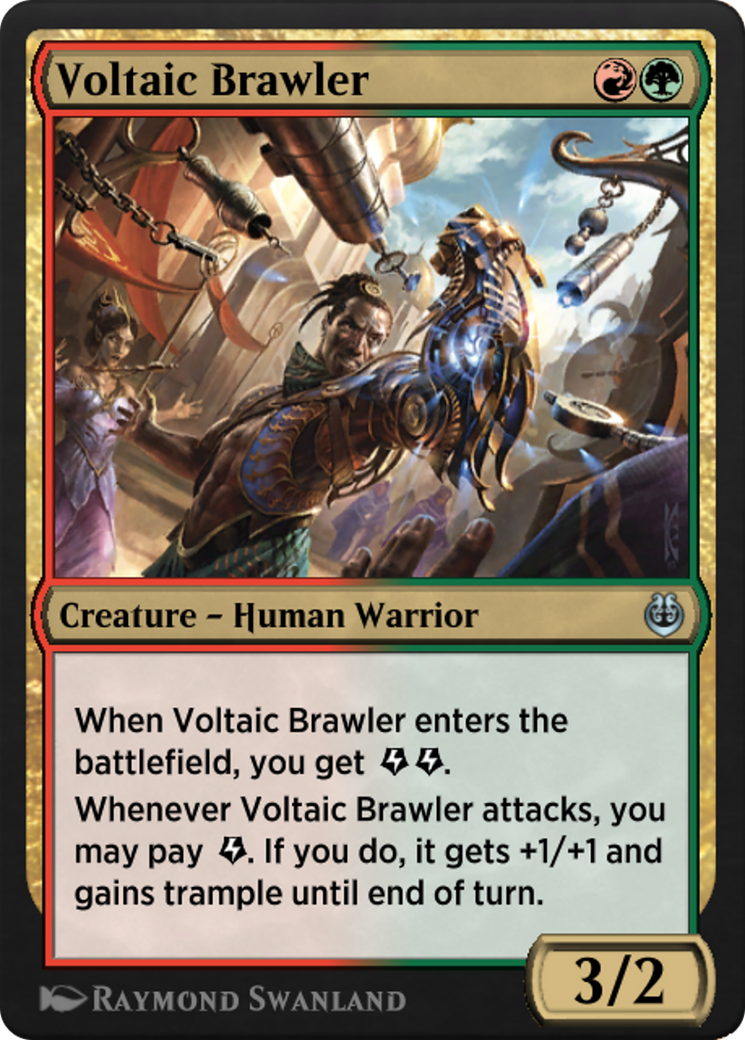 Voltaic Brawler (KLR-213) [Kaladesh Remastered]