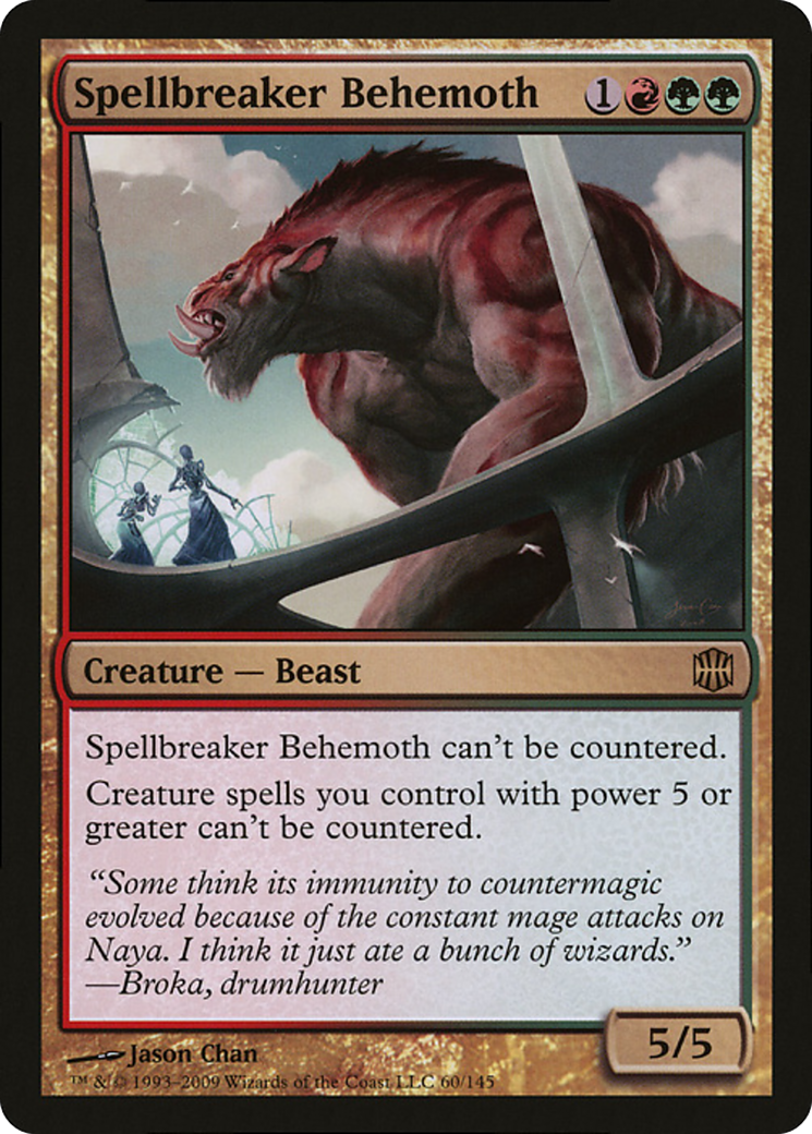 Spellbreaker Behemoth (P09-060) [Magic Player Rewards 2009]