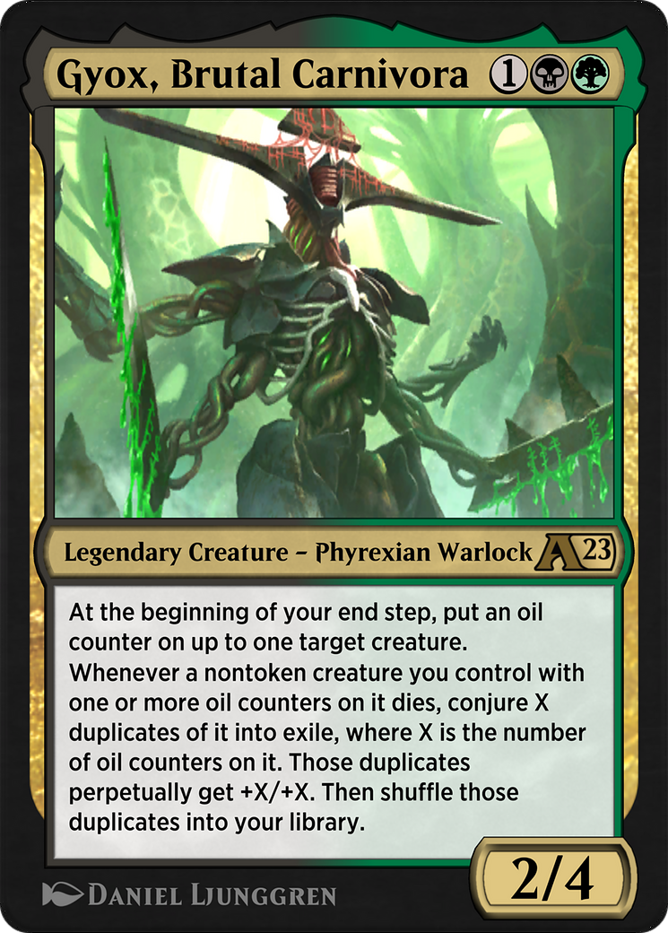 Gyox, Brutal Carnivora (YONE-022) [Alchemy: Phyrexia]