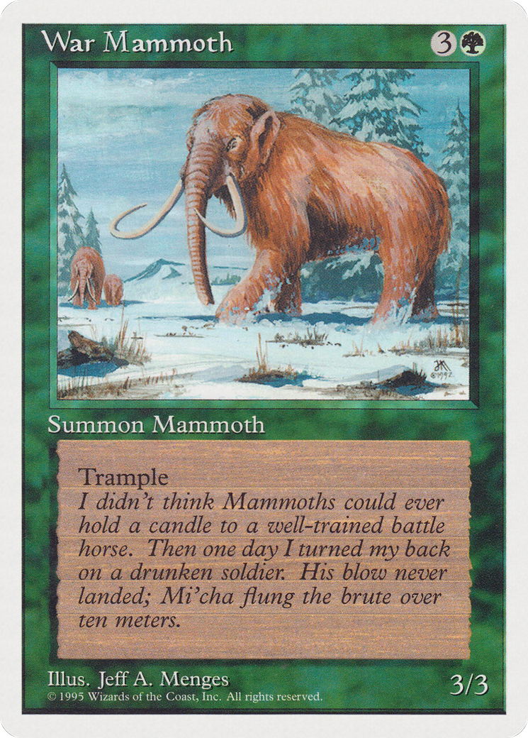 War Mammoth (RQS-044) [Rivals Quick Start Set]