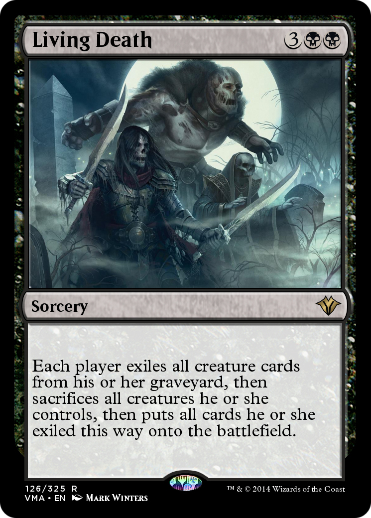 Living Death (VMA-126) [Vintage Masters] Foil