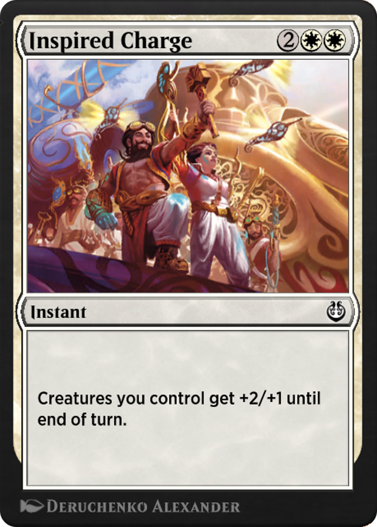 Inspired Charge (KLR-024) [Kaladesh Remastered]