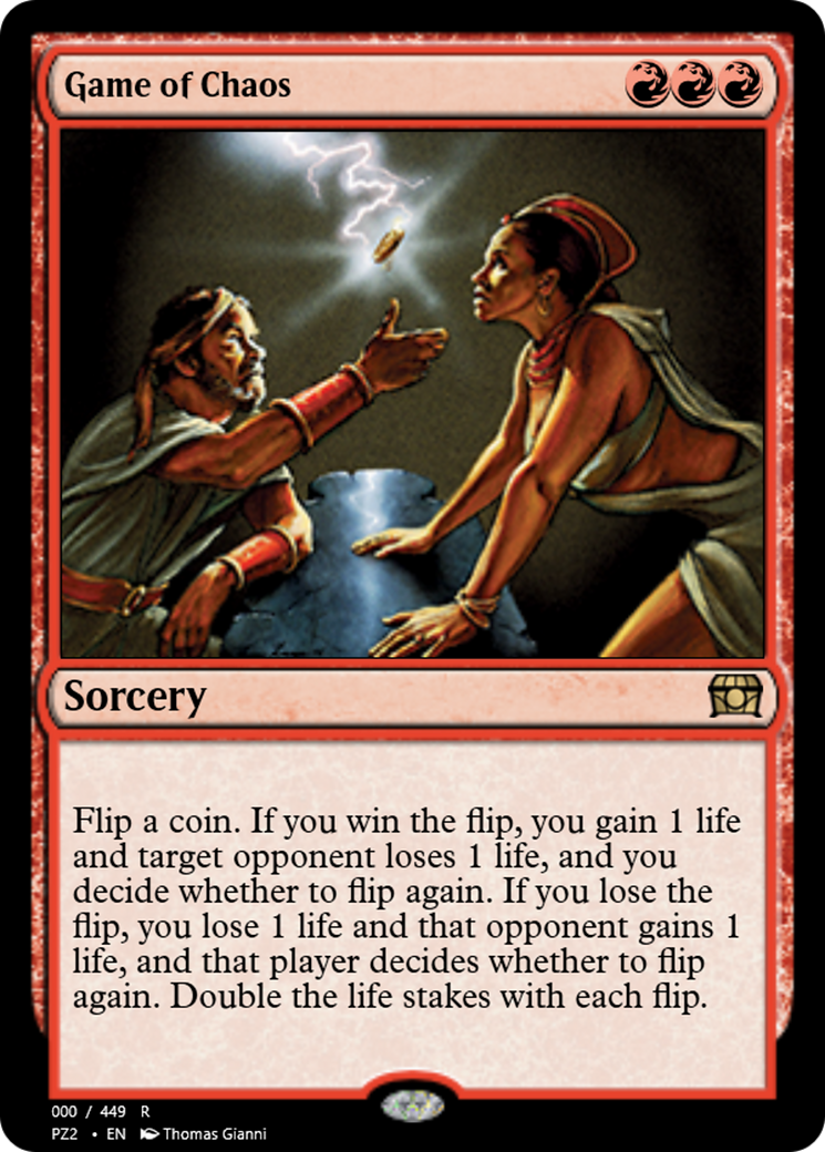 Game of Chaos (PZ2-65821) [Treasure Chest]
