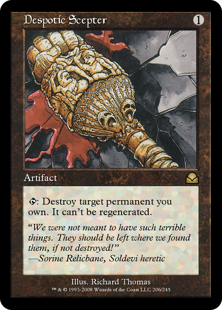 Despotic Scepter (ME2-206) [Masters Edition II]
