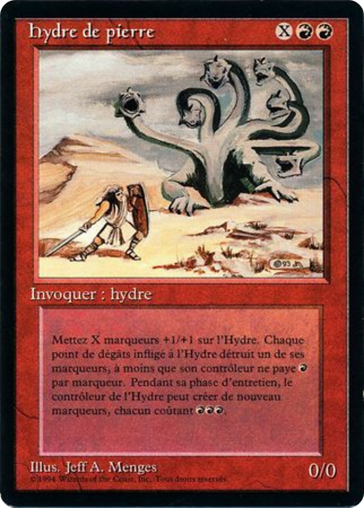 Rock Hydra (FBB-173) [Foreign Black Border]