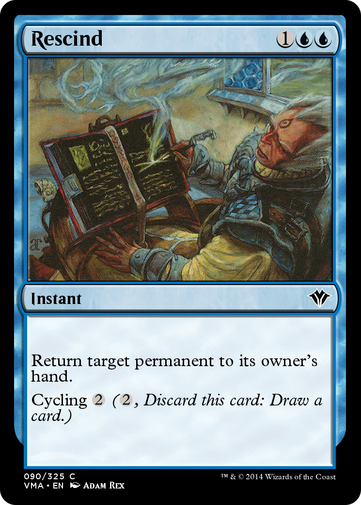 Rescind (VMA-090) [Vintage Masters]