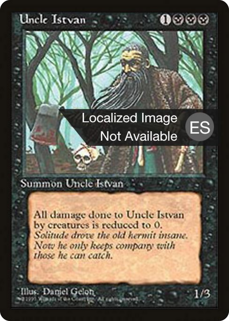 Uncle Istvan (4BB-165) [Fourth Edition Foreign Black Border]