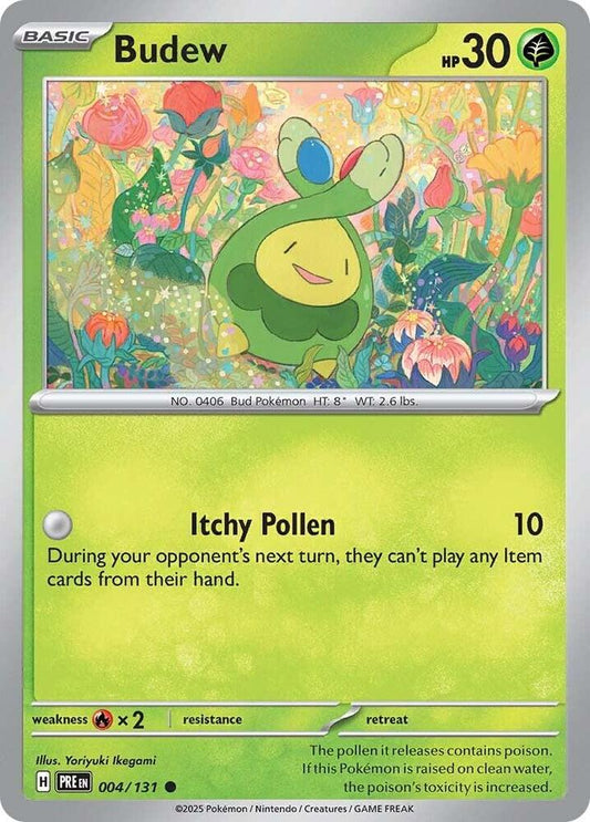 Budew (004/131) [Scarlet & Violet: Prismatic Evolutions]