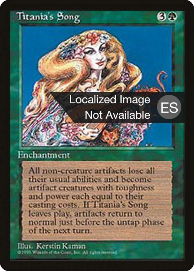 Titania's Song [Fourth Edition Foreign Black Border]