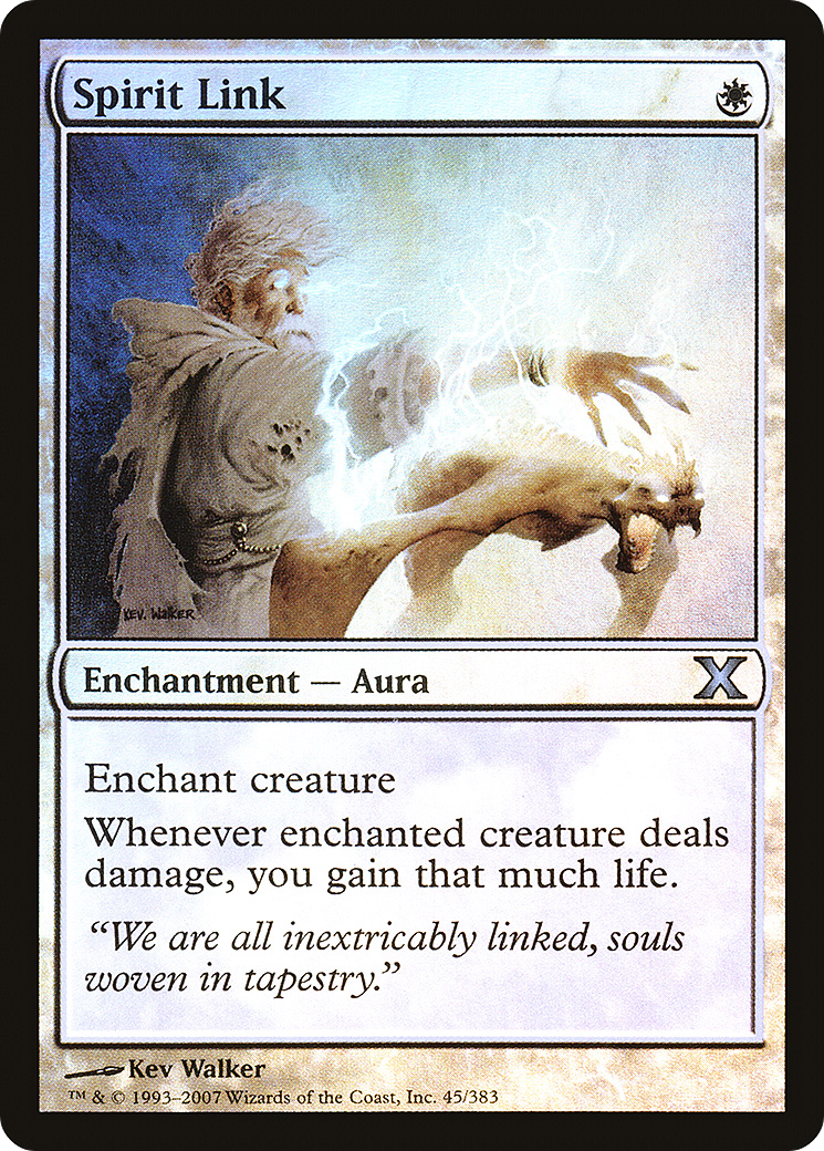 Spirit Link (10E-45★) [Tenth Edition] Foil