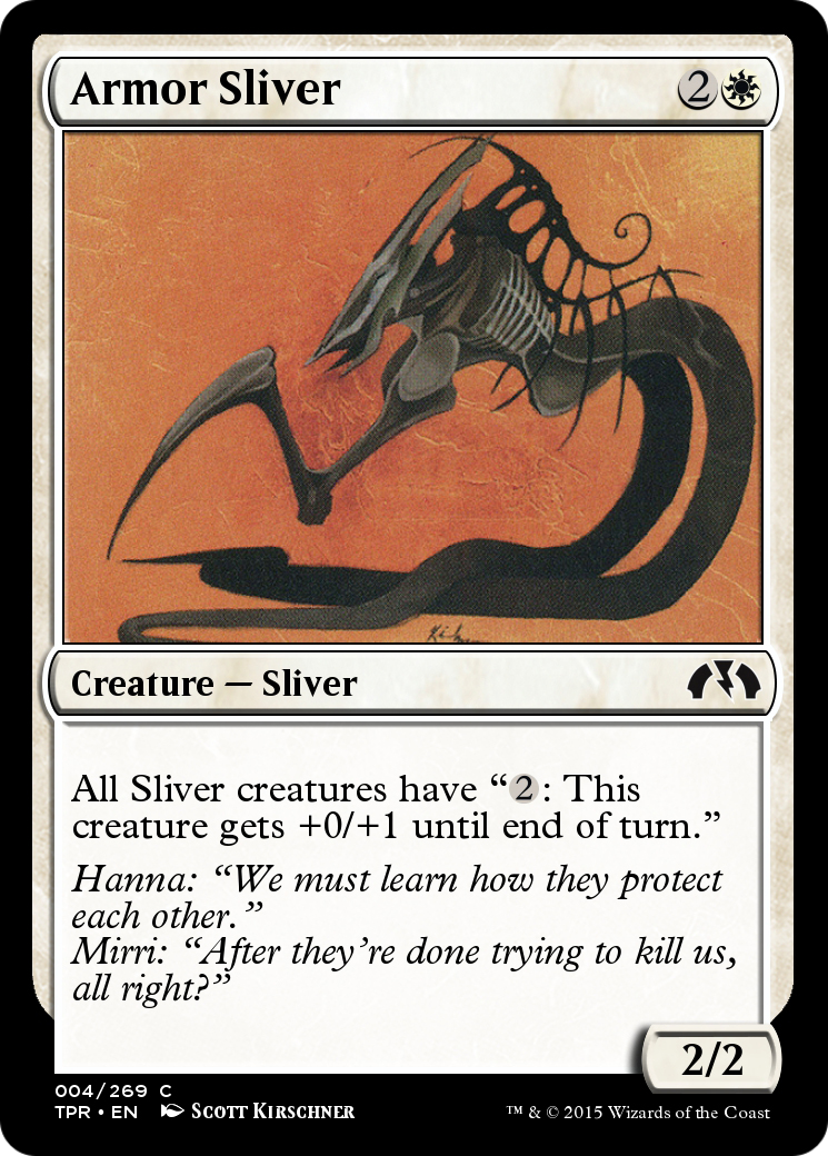 Armor Sliver (TPR-004) [Tempest Remastered]
