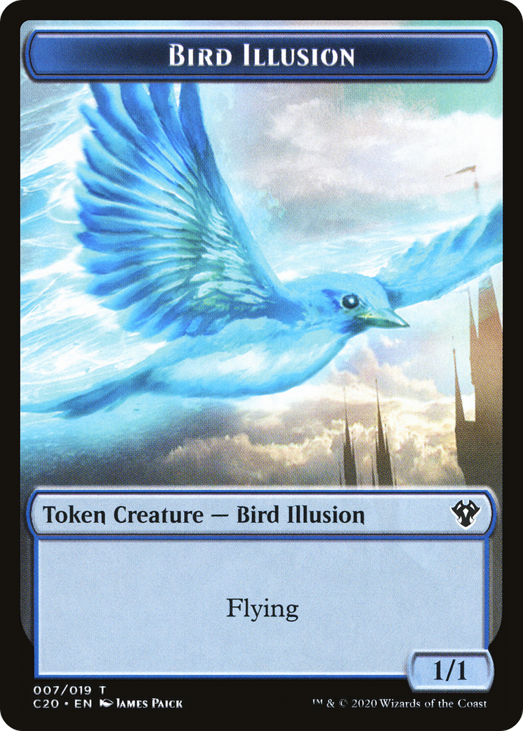 Bird Illusion (TC20-007) [Commander 2020 Tokens]