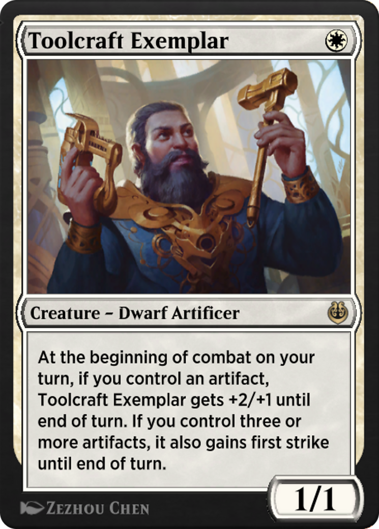 Toolcraft Exemplar (KLR-035) [Kaladesh Remastered]