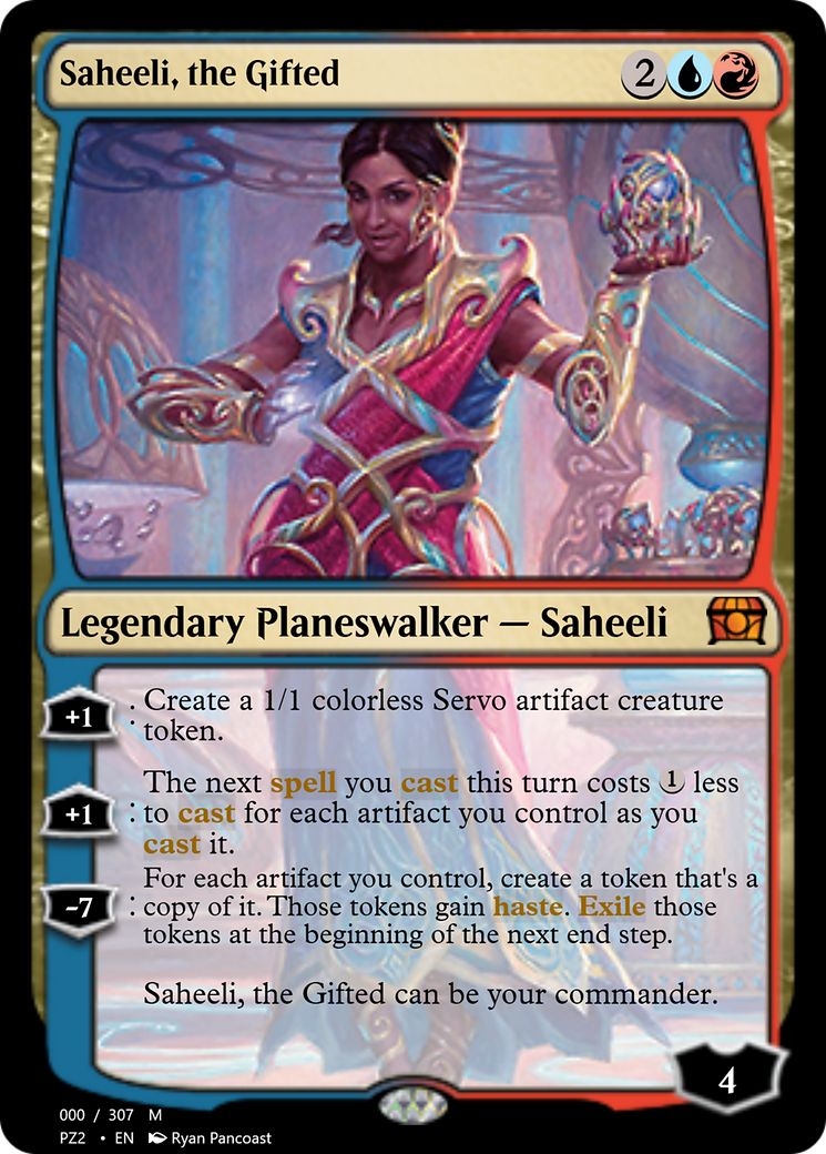 Saheeli, the Gifted (PZ2-70685) [Treasure Chest]