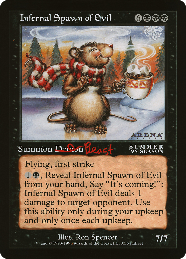 Infernal Spawn of Evil (OLEP-051) [Oversized League Prizes]