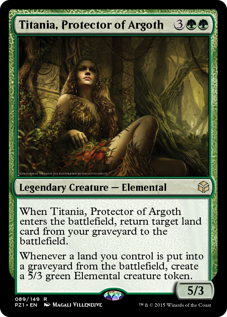 Titania, Protector of Argoth (PZ1-089) [Legendary Cube Prize Pack]