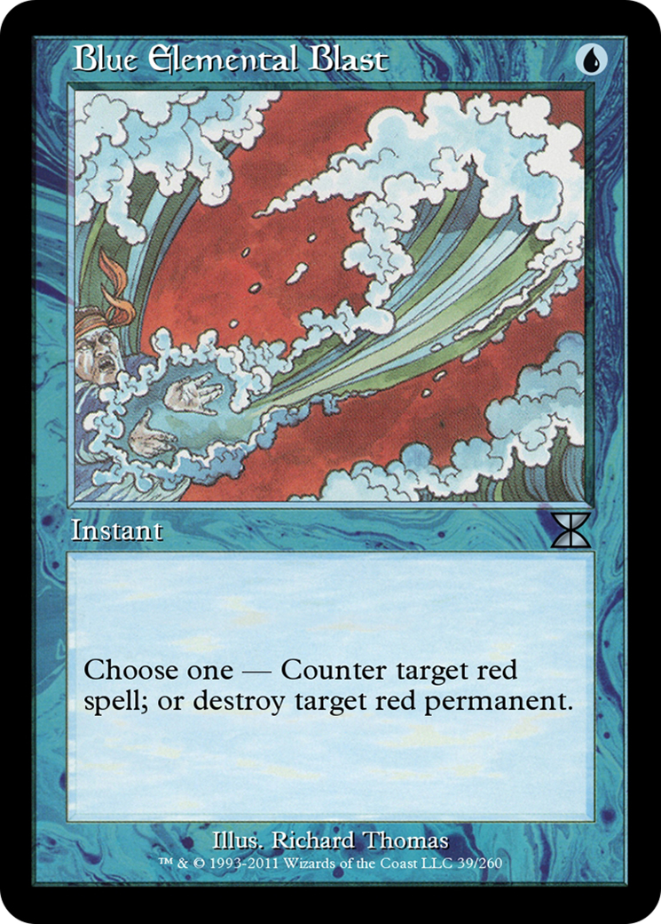 Blue Elemental Blast (ME4-039) [Masters Edition IV]