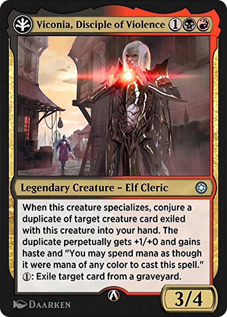 Viconia, Disciple of Violence (HBG-11R) [Alchemy Horizons: Baldur's Gate]