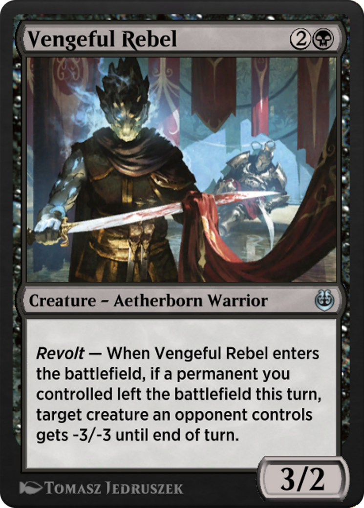Vengeful Rebel (KLR-109) [Kaladesh Remastered]