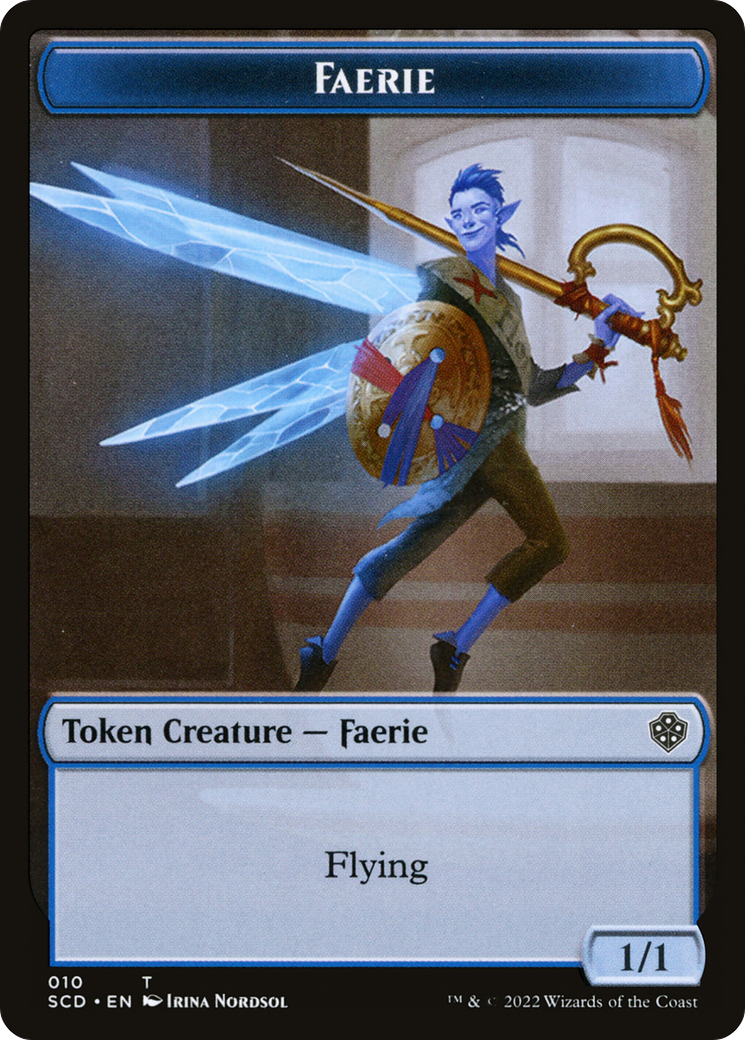 Faerie (TSCD-010) [Starter Commander Deck Tokens] Foil