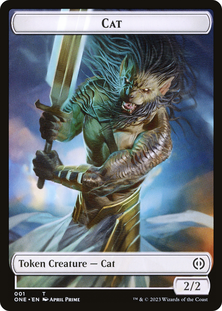 Cat (TONE-001) [Phyrexia: All Will Be One Tokens]