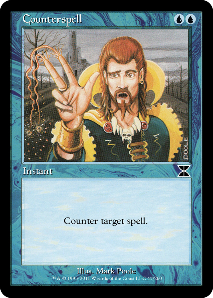 Counterspell (ME4-045) [Masters Edition IV] Foil