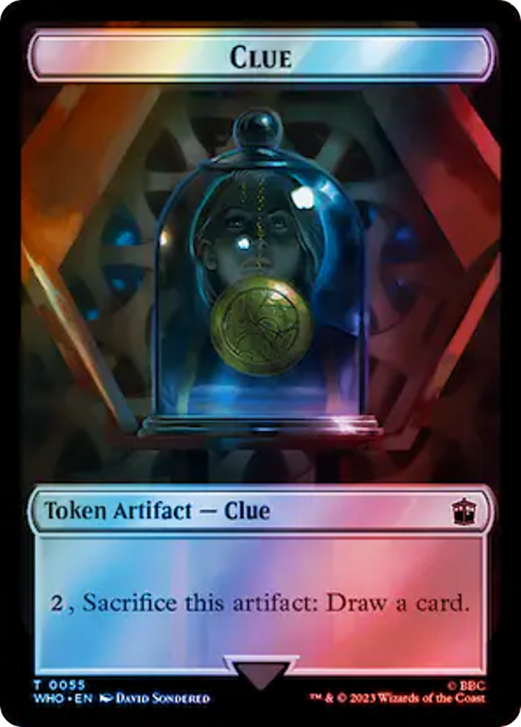 Clue (TWHO-055) [Doctor Who Tokens] Foil