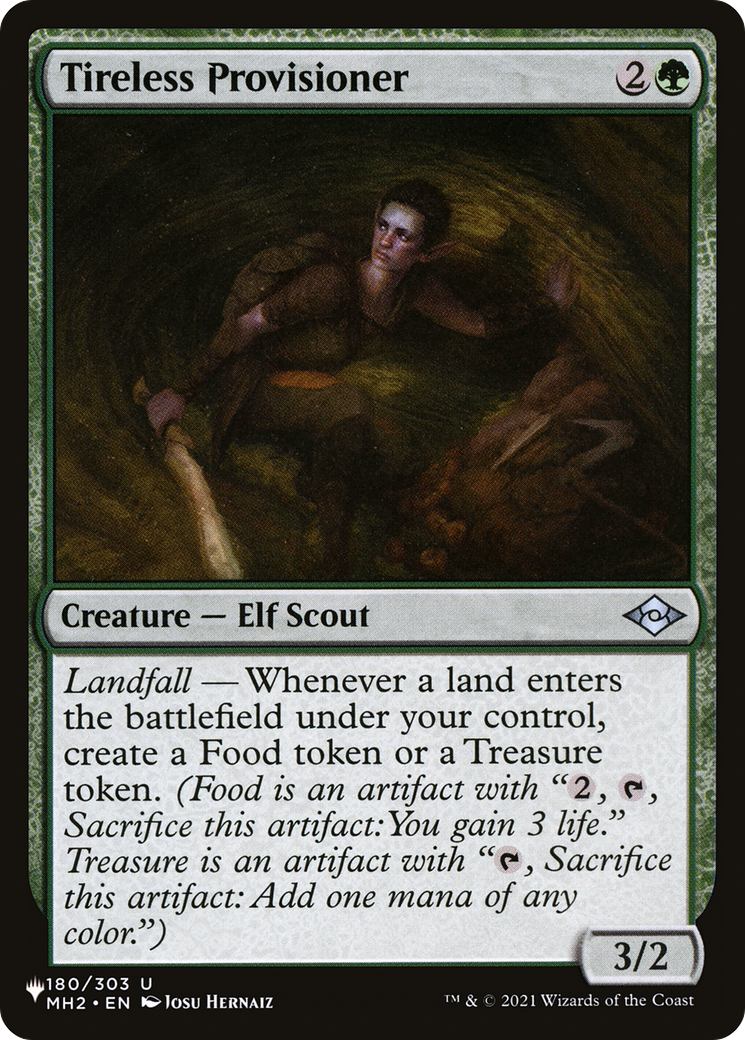 Tireless Provisioner (PLST-MH2-180) [The List]
