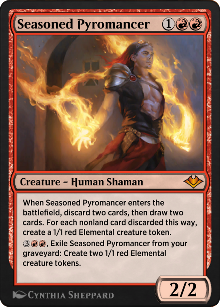 Seasoned Pyromancer (J21-509) [Jumpstart: Historic Horizons]