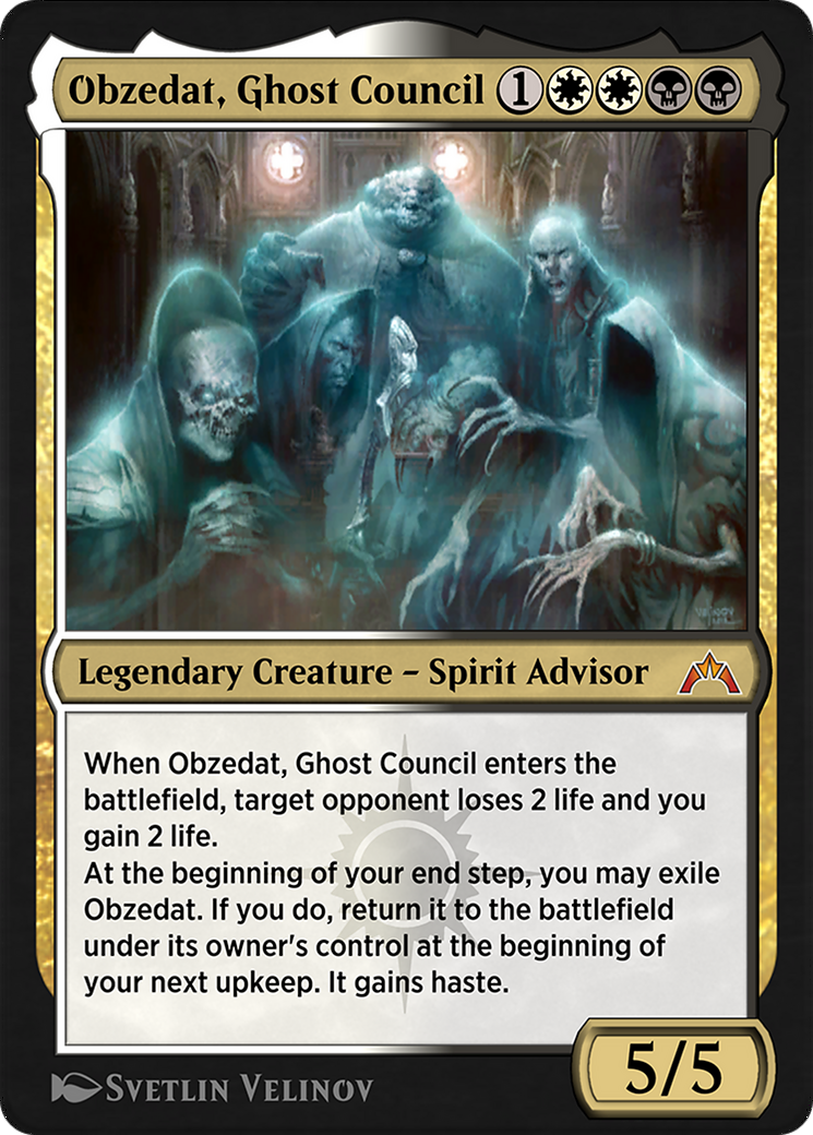 Obzedat, Ghost Council (EA3-016) [Explorer Anthology 3]