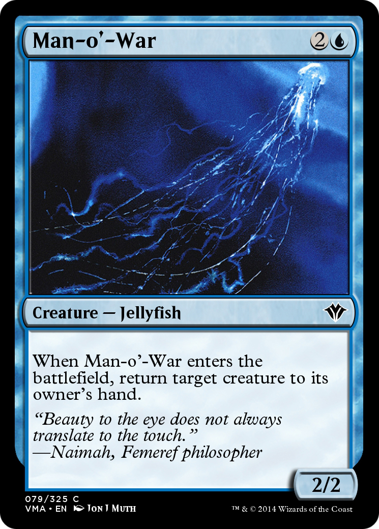 Man-o'-War (VMA-079) [Vintage Masters] Foil