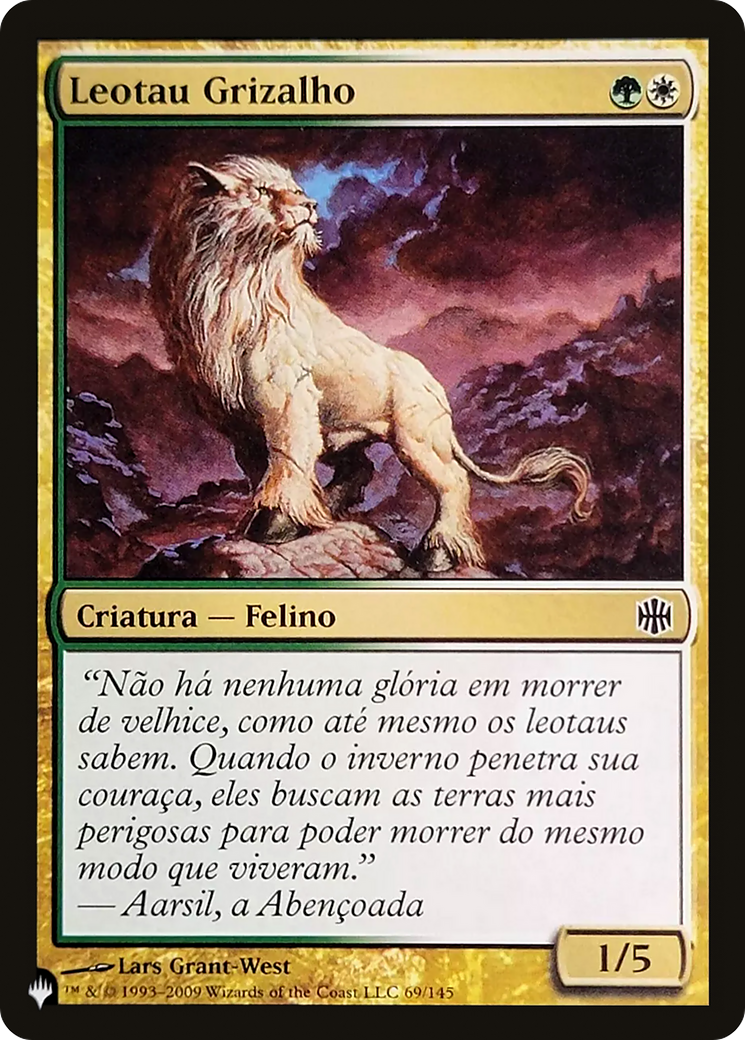 Grizzled Leotau (LIST-069) [The List]