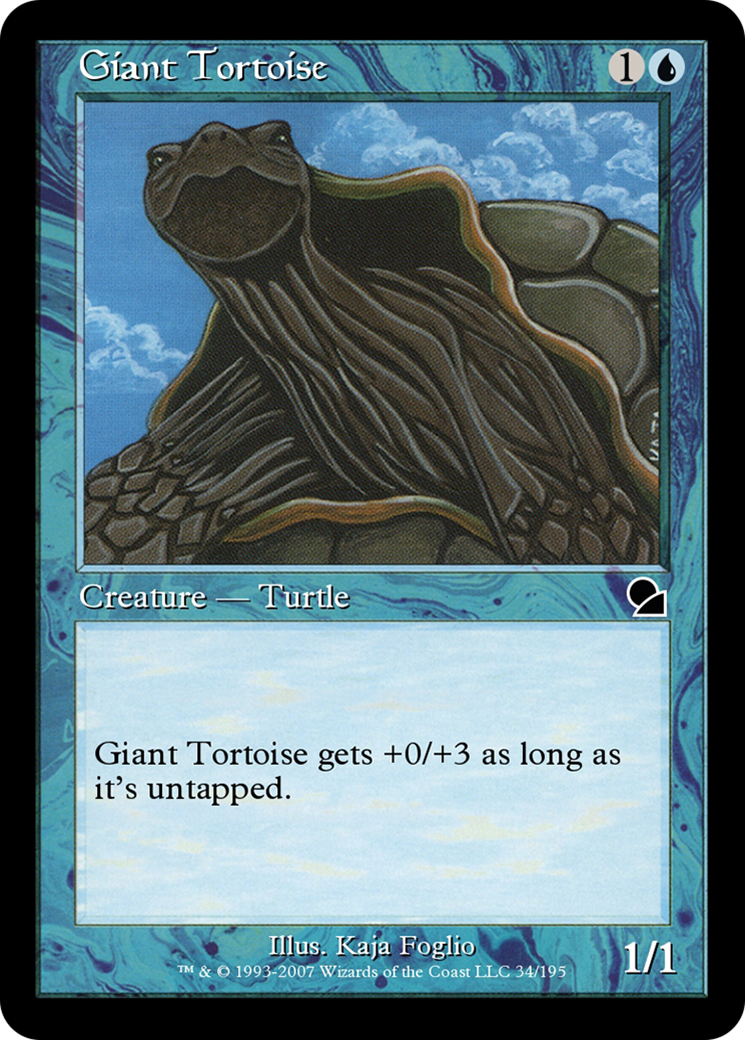 Giant Tortoise (ME1-034) [Masters Edition]